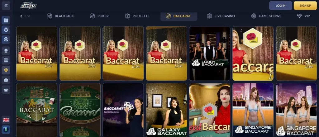 Live Baccarat Ervaring